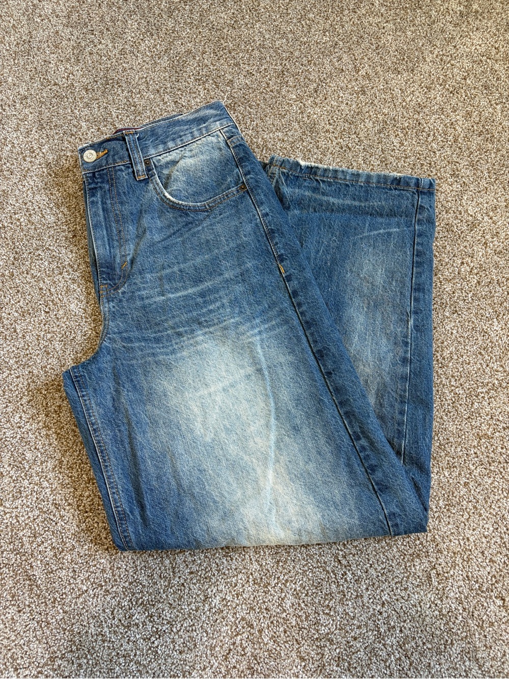 BDG Logan Baggy Buckle Jeans
